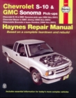 Chevrolet S-10 & GMC Sonoma Pick-Ups 94 - Book