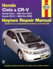 Honda Civic & CRv : 01-10 - Book