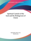 Spiritual Canticle of the Soul - Book