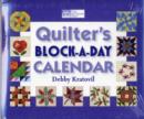 Quilter's Block-a-day Calendar - Book