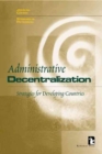 Administraive Decentralization - Book