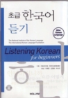Listening Korean For Beginners (with Cd) - Book