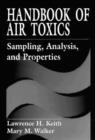 Handbook of Air Toxics : Sampling, Analysis, and Properties - Book