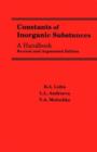 Constants of Inorganic Substances : A Handbook - Book