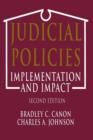 Judicial Policies : Implementation and Impact - Book