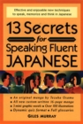 13 Secrets For Speaking Fluent Japanese - Book