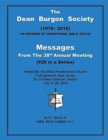 The Dean Burgon Society Messages : From the 38th Annual Meeting - Book