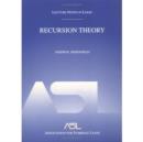 Recursion Theory : Lecture Notes in Logic 1 - Book