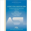 Logic Colloquium 2000 (hardcover) : Lecture Notes in Logic, 19 - Book