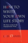 How to Write Your Own Life Story - eBook