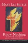 Know Nothing - Book