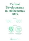 Current Developments in Mathematics, 2009 - Book