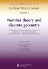 Number Theory and Discrete Geometry : Proceedings of the International conference on Number Theory and Discrete Geometry - Book