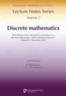 Discrete Mathematics : Proceedings of the International Conference on Discrete Mathematics - Book