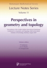 Perspectives in Geometry and Topology : Proceedings of the Golden Jubilee International Workshop/Conference in Geometry and Topology - Book