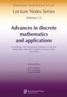 Advances in Discrete Mathematics and Applications : Proceedings of the International Conference on Discrete Mathematics - Book