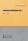 Geometry and Analysis, No. 1 - Book