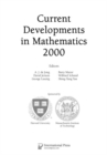 Current Developments in Mathematics, 2000 - Book