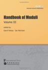 Handbook of Moduli : Volume III - Book