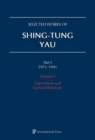 Selected Works of Shing-Tung Yau 1971-1991: Volume 3 : Eigenvalues and General Relativity - Book