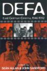 DEFA : East German Cinema 1946-1992 - Book