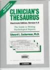 Clinician's Thesaurus : Macintosh Version & Manual - Book