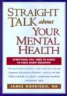Straight Talk about Your Mental Health - Book
