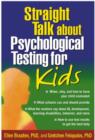 Straight Talk about Psychological Testing for Kids - Book