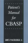 Patient's Manual for CBASP - Book