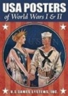 USA Posters of World Wars I & II Poker Deck - Book