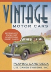 Vintage Motor Cards Playing Card Deck - Book