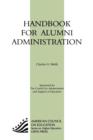 Handbook for Alumni Administration - Book