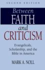 Between Faith and Criticism : Evangelicals, Scholarship, and the Bible in America - Book