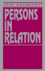 Persons In Relation - Book