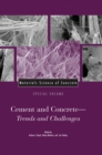 Materials Science of Concrete, Special Volume : Cement and Concrete - Trends and Challenges - Book