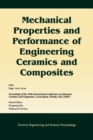 Mechanical Properties and Performance of Engineering Ceramics and Composites : A Collection of Papers Presented at the 29th International Conference on Advanced Ceramics and Composites, Jan 23-28, 200 - Book