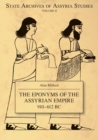 The Eponyms of the Assyrian Empire 910-612 BC - Book