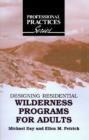 Designing Residential Wilderness Programs for Adults - Book