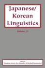 Japanese/Korean Linguistics, Vol. 23 - Book