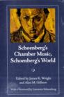 Schoenberg's Chamber Music, Schoenberg's World - Book