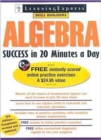 Algebra Success in 20 Minutes a Day - Book
