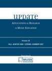 Update : Applications of Research in Music Education v. 25 - Book
