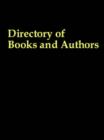 Fitzroy Dearborn Directory of Books and Authors - Book