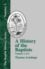 A History of the Baptists - Vol. 1 - Book