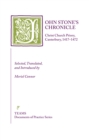 John Stone's Chronicle : Christ Church Priory, Canterbury, 1417-1472 - eBook