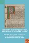 Honorius Augustodunensis, Exposition of Selected Psalms - Book