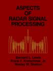 Aspects of Radar Signal Processing - Book
