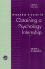 Megargee's Guide to Obtaining a Psychology Internship - Book