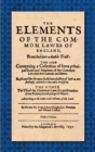 The Elements of the Common Laws of England (1630) - Book