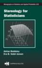 Stereology for Statisticians - Book